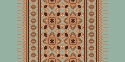 Pakistani dresses pattern Seamless Native American, Motif embroidery, Pixel Ikat embroidery Design for Print scandinavian pattern saree ethnic nativity gypsy pattern vector