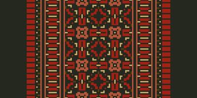 Silk fabric Patola sari Pattern Seamless Mughal architecture Motif embroidery, Pixel Ikat embroidery Design for Print lace pattern turkish ceramic ancient egypt art jacquard pattern vector