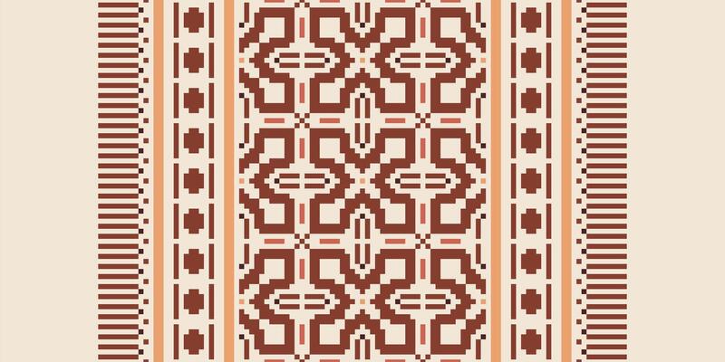 Pakistani dresses pattern Seamless Bandana print silk Motif embroidery, Pixel Ikat embroidery Design for Print endless arabesque cloth dupatta shawl bandana print silk kurta men