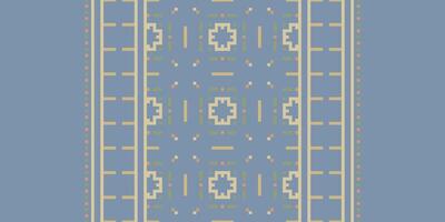 Silk fabric Patola sari Pattern Seamless Mughal architecture Motif embroidery, Pixel Ikat embroidery Design for Print scandinavian pattern saree ethnic nativity gypsy pattern vector