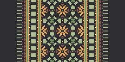Pakistani dresses pattern Seamless Mughal architecture Motif embroidery, Pixel Ikat embroidery Design for Print endless arabesque cloth dupatta shawl bandana print silk kurta men vector