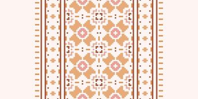 Pakistani dresses pattern Seamless Scandinavian pattern Motif embroidery, Pixel Ikat embroidery Design for Print kurta pattern mughal motifs tapestry pattern floral repeat vector