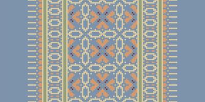 Silk fabric Patola sari Pattern Seamless Mughal architecture Motif embroidery, Pixel Ikat embroidery Design for Print border embroidery ancient egypt vector