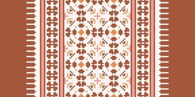 Pakistani dresses pattern Seamless Scandinavian pattern Motif embroidery, Pixel Ikat embroidery Design for Print tie dyeing pillowcase sambal puri kurti mughal architecture vector
