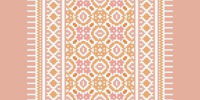 Pakistani dresses pattern Seamless Scandinavian pattern Motif embroidery, Pixel Ikat embroidery Design for Print tapestry floral kimono repeat pattern lacing spanish motif vector