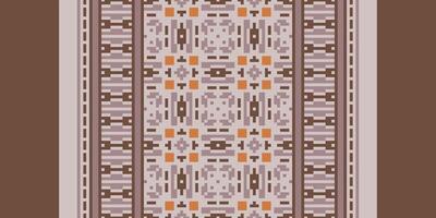 Anarkali Pattern Seamless Bandana print silk Motif embroidery, Pixel Ikat embroidery Design for Print australian curtain pattern geometric pillow model kurti mughal flowers vector
