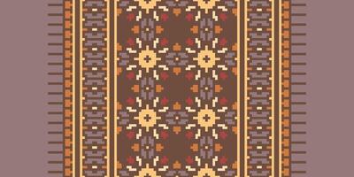 Anarkali Pattern Seamless Australian aboriginal pattern Motif embroidery, Pixel Ikat embroidery Design for Print endless arabesque cloth dupatta shawl bandana print silk kurta men vector