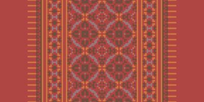 Anarkali Pattern Seamless Australian aboriginal pattern Motif embroidery, Pixel Ikat embroidery Design for Print scarf hijab pattern kerchief Pixel Ikat Silk kurti model mughal patterns vector