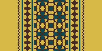 Anarkali Pattern Seamless Mughal architecture Motif embroidery, Pixel Ikat embroidery Design for Print australian curtain pattern geometric pillow model kurti mughal flowers vector