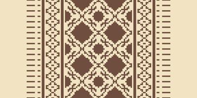 Anarkali Pattern Seamless Mughal architecture Motif embroidery, Pixel Ikat embroidery Design for Print Texture fabric saree sari carpet. kurta patola saree vector