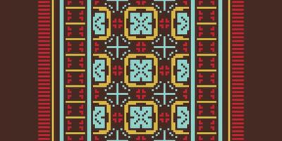 Anarkali Pattern Seamless Mughal architecture Motif embroidery, Pixel Ikat embroidery Design for Print lace pattern turkish ceramic ancient egypt art jacquard pattern vector