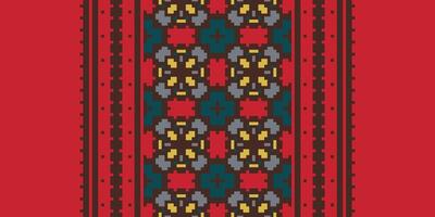 Anarkali Pattern Seamless Mughal architecture Motif embroidery, Pixel Ikat embroidery Design for Print kurta pattern mughal motifs tapestry pattern floral repeat vector