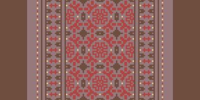 Anarkali Pattern Seamless Mughal architecture Motif embroidery, Pixel Ikat embroidery Design for Print indigenous art aboriginal art pattern floral kurti mughal border vector