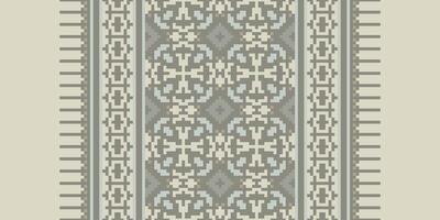 Silk fabric Patola sari Pattern Seamless Scandinavian pattern Motif embroidery, Pixel Ikat embroidery Design for Print tie dyeing pillowcase sambal puri kurti mughal architecture vector