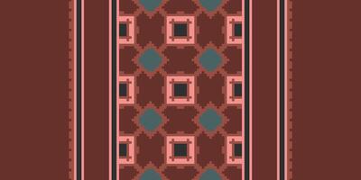 Anarkali Pattern Seamless Scandinavian pattern Motif embroidery, Pixel Ikat embroidery Design for Print kurta pattern mughal motifs tapestry pattern floral repeat vector