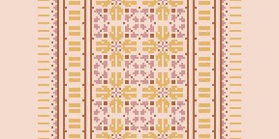 Anarkali frock design Seamless Native American, Motif embroidery, Pixel Ikat embroidery Design for Print Texture fabric saree sari carpet. kurta patola saree vector