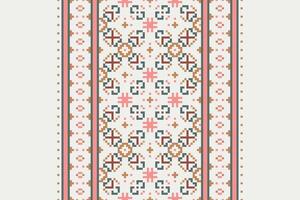 Anarkali frock design Seamless Bandana print silk Motif embroidery, Pixel Ikat embroidery Design for Print Texture fabric saree sari carpet. kurta patola saree vector