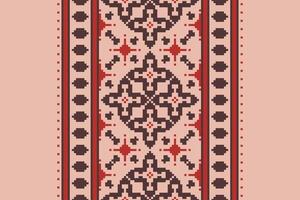 Anarkali frock design Seamless Bandana print silk Motif embroidery, Pixel Ikat embroidery Design for Print scarf hijab pattern kerchief Pixel Ikat Silk kurti model mughal patterns vector