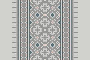Anarkali frock design Seamless Mughal architecture Motif embroidery, Pixel Ikat embroidery Design for Print endless arabesque cloth dupatta shawl bandana print silk kurta men vector