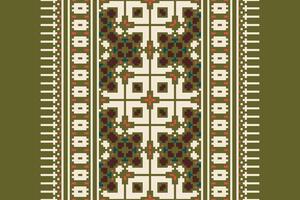 Anarkali frock design Seamless Scandinavian pattern Motif embroidery, Pixel Ikat embroidery Design for Print jacquard slavic pattern folklore pattern kente arabesque vector