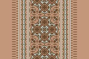 Kurta Pattern Seamless Bandana print silk Motif embroidery, Pixel Ikat embroidery Design for Print tie dyeing pillowcase sambal puri kurti mughal architecture vector