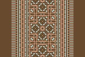 Kurta Pattern Seamless Bandana print silk Motif embroidery, Pixel Ikat embroidery Design for Print australian curtain pattern geometric pillow model kurti mughal flowers vector