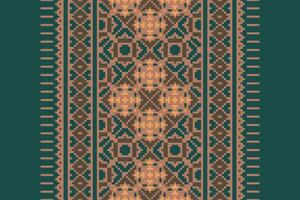 Kurta Pattern Seamless Australian aboriginal pattern Motif embroidery, Pixel Ikat embroidery Design for Print indonesian batik motif embroidery native american kurta mughal design vector