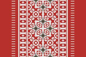 Kurta Pattern Seamless Bandana print silk Motif embroidery, Pixel Ikat embroidery Design for Print scandinavian pattern saree ethnic nativity gypsy pattern vector