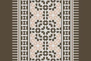 Kurta Pattern Seamless Australian aboriginal pattern Motif embroidery, Pixel Ikat embroidery Design for Print Texture fabric saree sari carpet. kurta patola saree vector