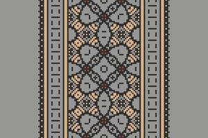 Kurta Pattern Seamless Australian aboriginal pattern Motif embroidery, Pixel Ikat embroidery Design for Print jacquard slavic pattern folklore pattern kente arabesque vector