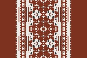 Kurta Pattern Seamless Mughal architecture Motif embroidery, Pixel Ikat embroidery Design for Print endless arabesque cloth dupatta shawl bandana print silk kurta men vector