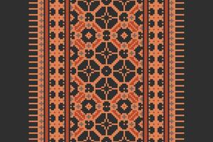 Kurta Pattern Seamless Australian aboriginal pattern Motif embroidery, Pixel Ikat embroidery Design for Print scandinavian pattern saree ethnic nativity gypsy pattern vector