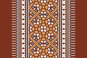 Kurta Pattern Seamless Mughal architecture Motif embroidery, Pixel Ikat embroidery Design for Print scarf hijab pattern kerchief Pixel Ikat Silk kurti model mughal patterns vector