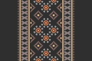 Kurta Pattern Seamless Australian aboriginal pattern Motif embroidery, Pixel Ikat embroidery Design for Print border embroidery ancient egypt vector