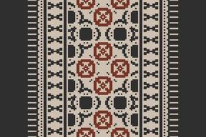 Kurta Pattern Seamless Mughal architecture Motif embroidery, Pixel Ikat embroidery Design for Print lace pattern seamless pattern vintage shibori jacquard seamless vector