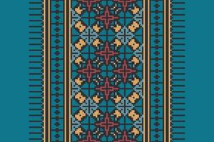 Kurta Pattern Seamless Australian aboriginal pattern Motif embroidery, Pixel Ikat embroidery Design for Print egyptian pattern tibetan mandala bandanna vector