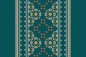 Kurta Pattern Seamless Mughal architecture Motif embroidery, Pixel Ikat embroidery Design for Print jacquard slavic pattern folklore pattern kente arabesque vector