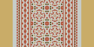 Nordic pattern Seamless Native American, Motif embroidery, Pixel Ikat embroidery Design for Print australian curtain pattern geometric pillow model kurti mughal flowers vector