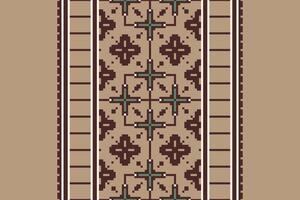Kurta Pattern Seamless Scandinavian pattern Motif embroidery, Pixel Ikat embroidery Design for Print australian curtain pattern geometric pillow model kurti mughal flowers vector