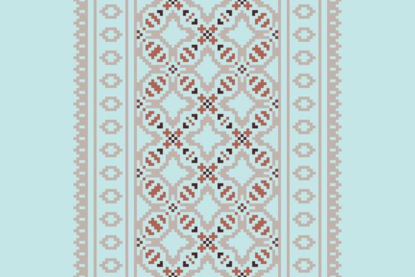 Punjabi Pattern Seamless Native American, Motif embroidery, Pixel Ikat embroidery Design for Print pattern vintage flower folk navajo patchwork pattern