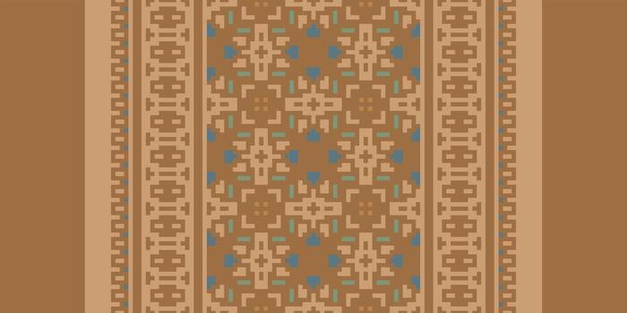 Nordic pattern Seamless Native American, Motif embroidery, Pixel Ikat embroidery Design for Print scandinavian pattern saree ethnic nativity gypsy pattern vector