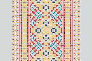 Punjabi Pattern Seamless Australian aboriginal pattern Motif embroidery, Pixel Ikat embroidery Design for Print scarf hijab pattern kerchief Pixel Ikat Silk kurti model mughal patterns vector