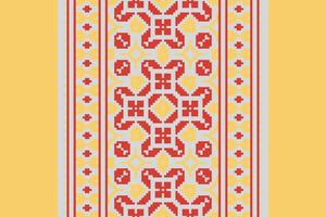 Punjabi Pattern Seamless Australian aboriginal pattern Motif embroidery, Pixel Ikat embroidery Design for Print kurta pattern mughal motifs tapestry pattern floral repeat vector