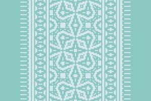 Punjabi Pattern Seamless Mughal architecture Motif embroidery, Pixel Ikat embroidery Design for Print scarf hijab pattern kerchief Pixel Ikat Silk kurti model mughal patterns vector