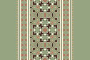 Punjabi Pattern Seamless Mughal architecture Motif embroidery, Pixel Ikat embroidery Design for Print egyptian hieroglyphs tibetan geo pattern vector