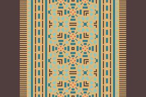 Punjabi Pattern Seamless Mughal architecture Motif embroidery, Pixel Ikat embroidery Design for Print australian curtain pattern geometric pillow model kurti mughal flowers vector