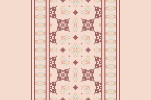 Punjabi Pattern Seamless Scandinavian pattern Motif embroidery, Pixel Ikat embroidery Design for Print scandinavian pattern saree ethnic nativity gypsy pattern vector