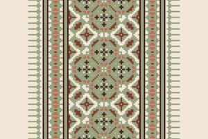 Punjabi Pattern Seamless Scandinavian pattern Motif embroidery, Pixel Ikat embroidery Design for Print lace pattern seamless pattern vintage shibori jacquard seamless vector