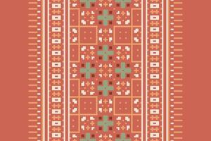Punjabi Pattern Seamless Scandinavian pattern Motif embroidery, Pixel Ikat embroidery Design for Print border embroidery ancient egypt vector