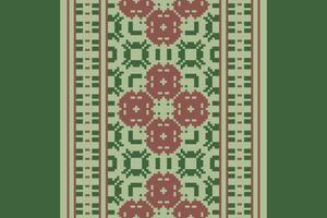 Churidar Pattern Seamless Mughal architecture Motif embroidery, Pixel Ikat embroidery Design for Print pattern vintage flower folk navajo patchwork pattern vector